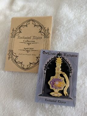 Owlcrate Enchanted Elixirs The Hurricane Wars Pin